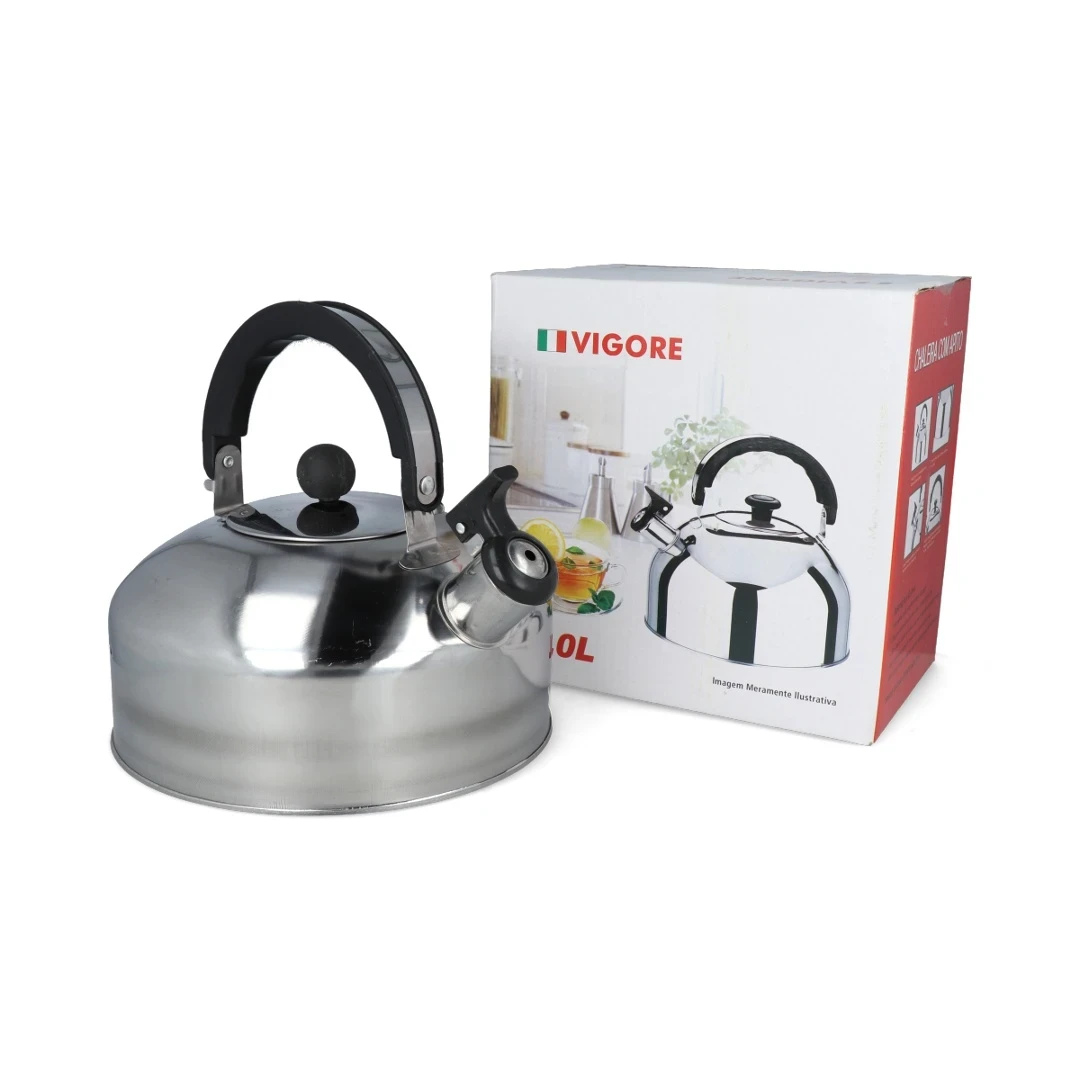 Caldera de Acero Inoxidable 3L