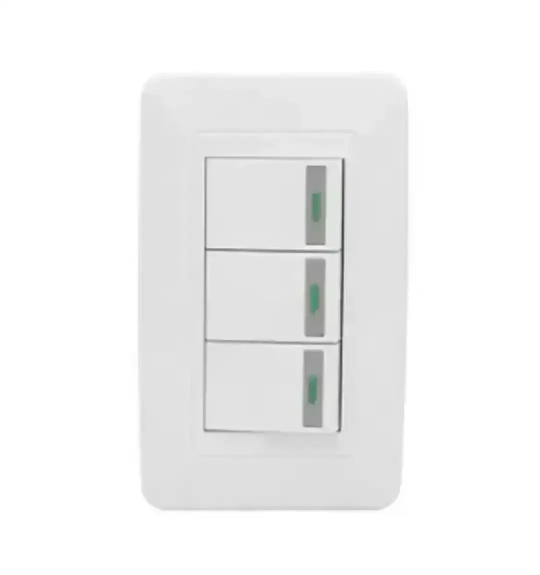 Interruptor triple New light