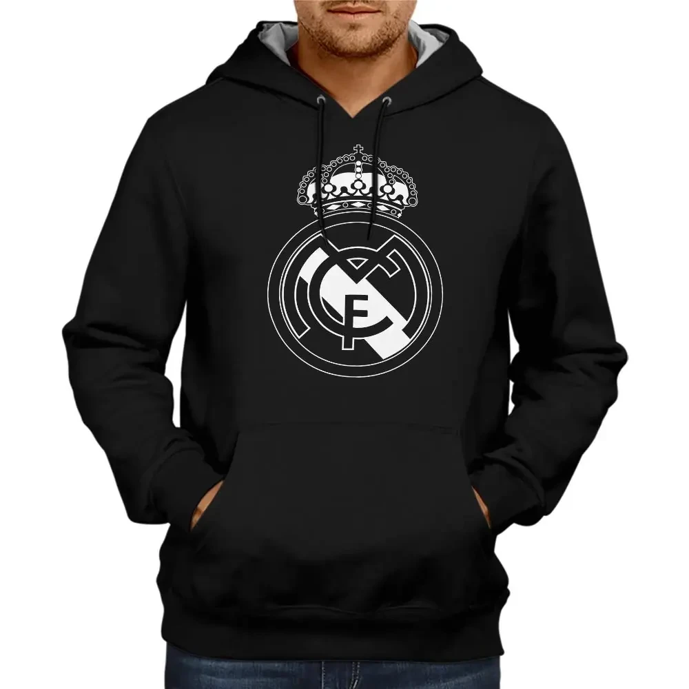 POLERA CON CAPUCHA DE REAL MADRID