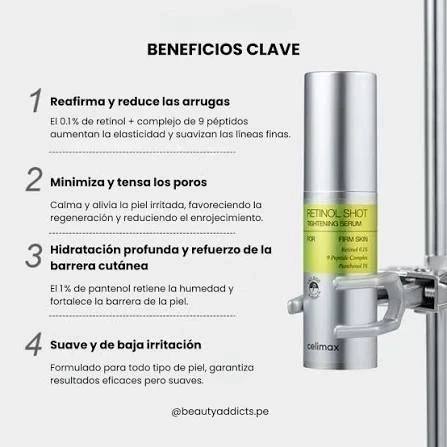 Celimax Retinol Shot Tightening Serum (30ml) 2