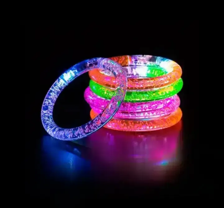 Pulsera luminosa acrilica 
