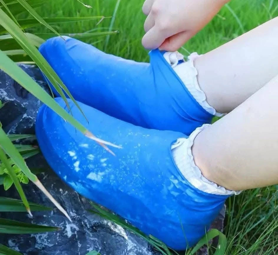 Cubre calzado de latex antiderrapante