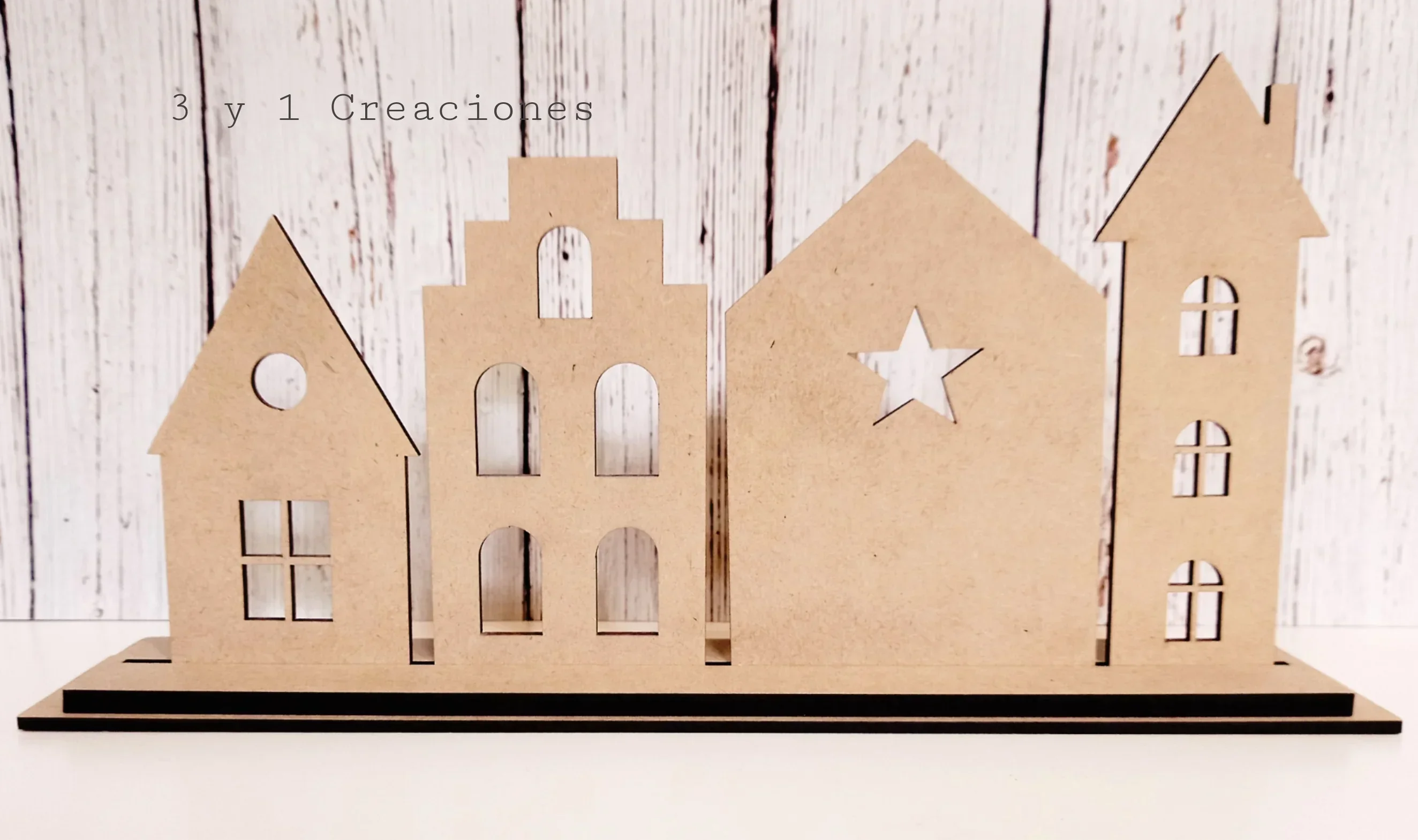 SET CASITAS CON BASE 2