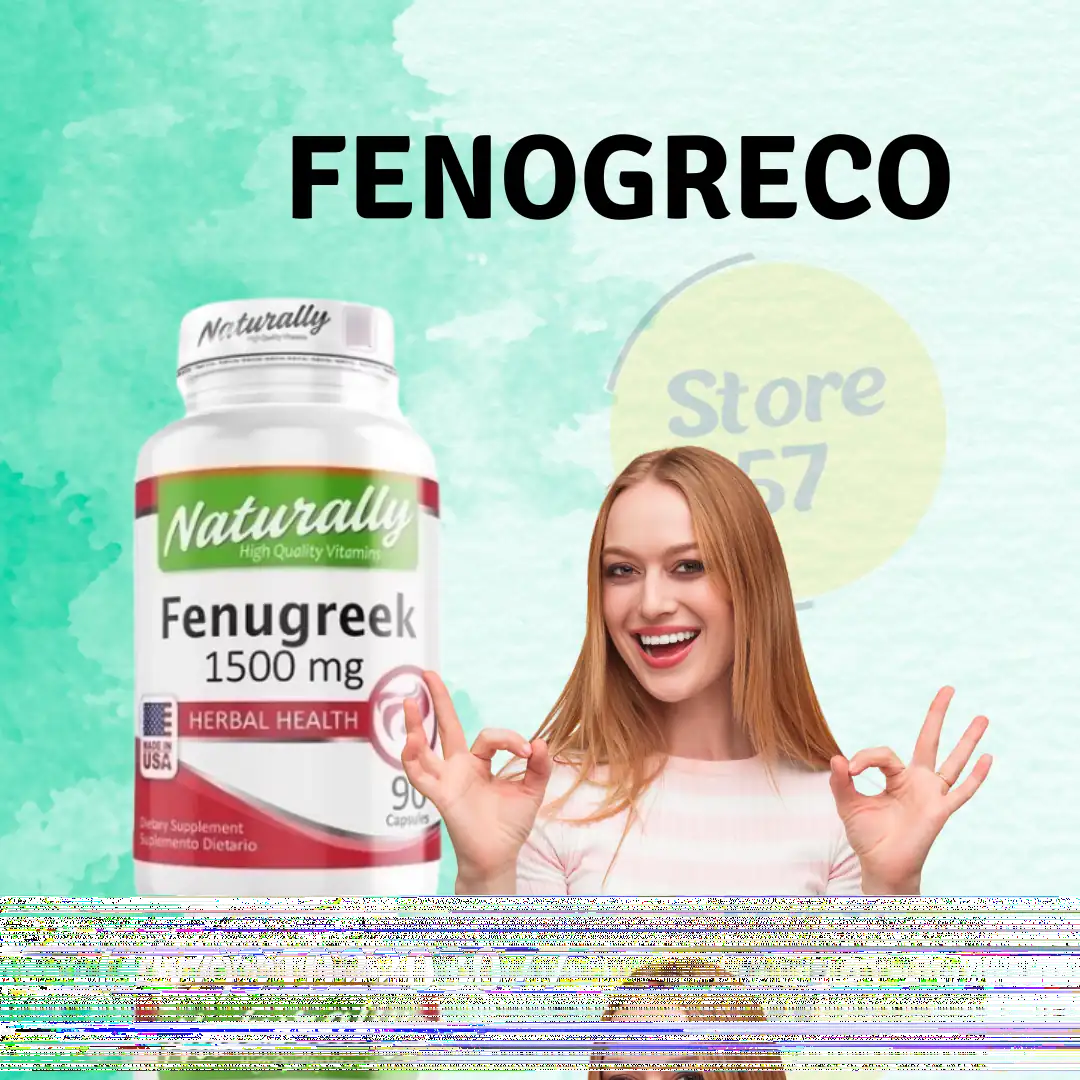 Capsulas de Fenogreco Naturally