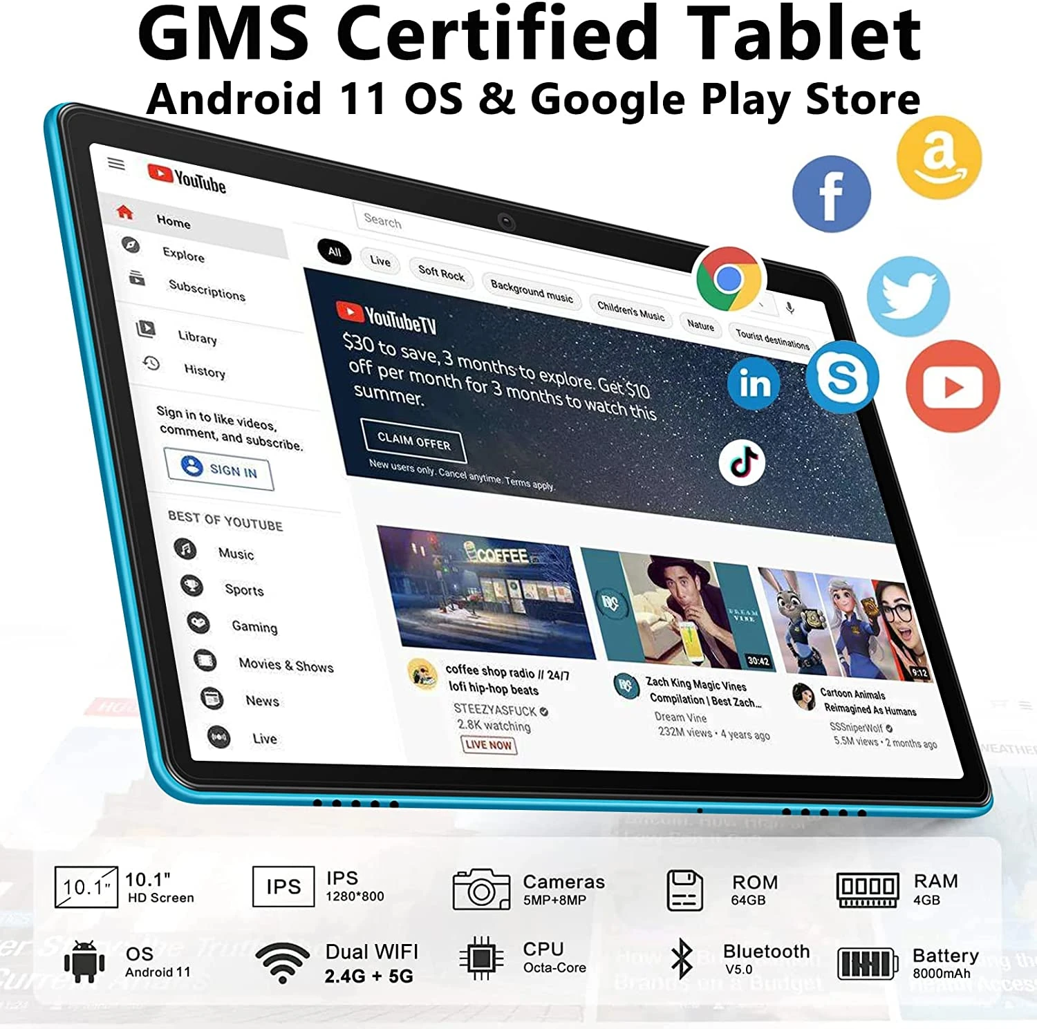 Tablet Amazon Fire HD 8 Plus 4