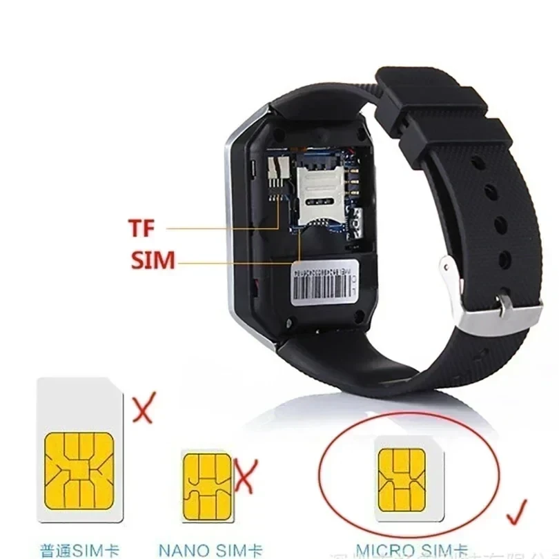 Reloj de telefono celular dz09 smart smartwatch chip 4