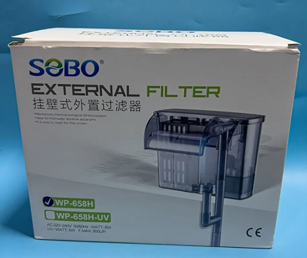 Filtro Externo Sobo Wp-658h 8w 850l/h 2