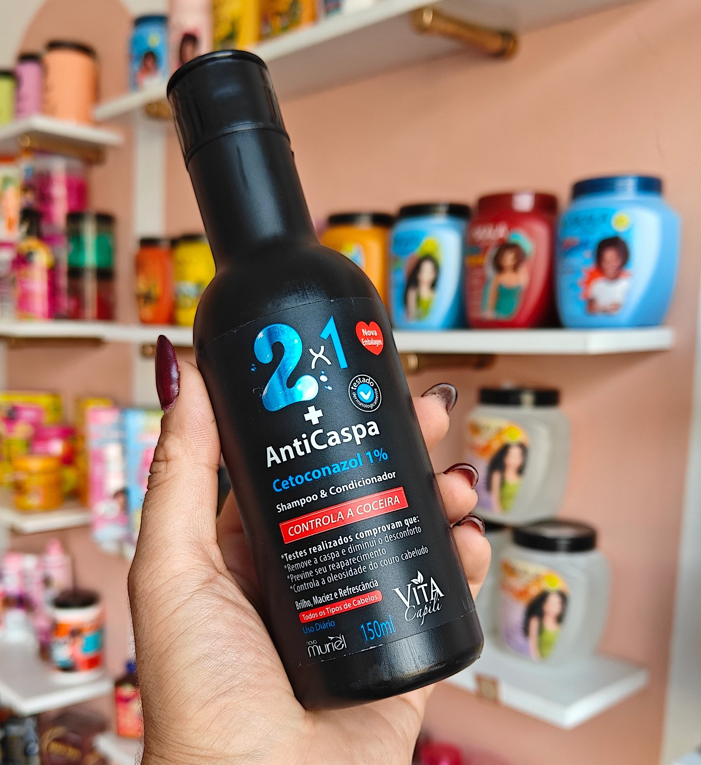 Shampu anticaspa Cetoconazol 1%