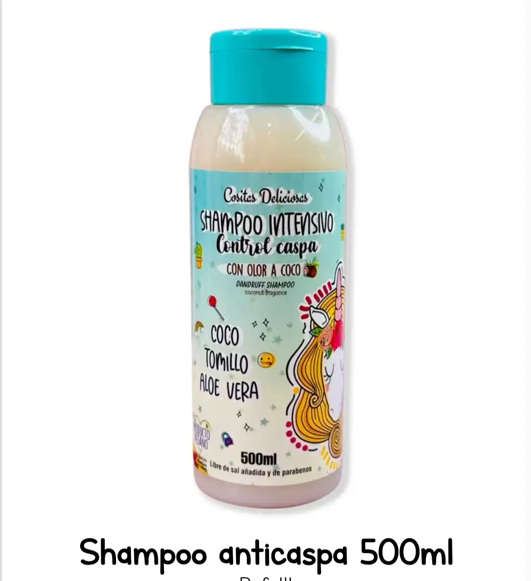 Shampoo anticaspa 500ml
