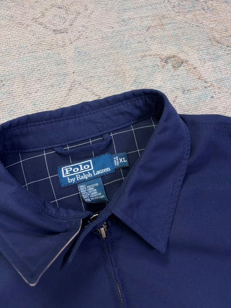 Chaqueta Polo Ralph Lauren Azul Marino Hombre Talla XL 6