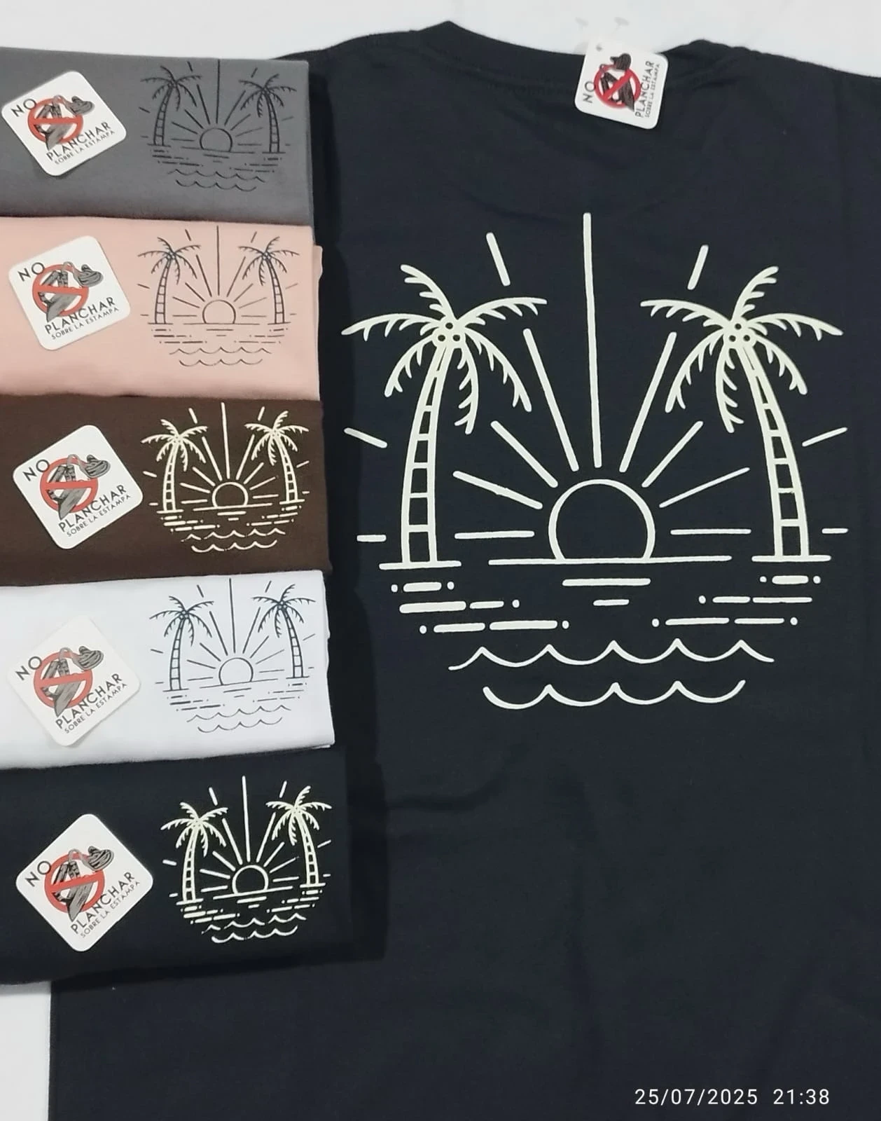 REMERAS PALMERA 