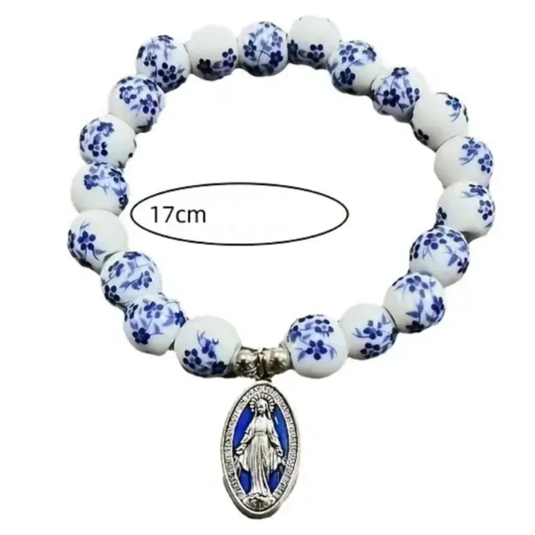 A PULSERA CON COLGANTE VÍRGEN  3