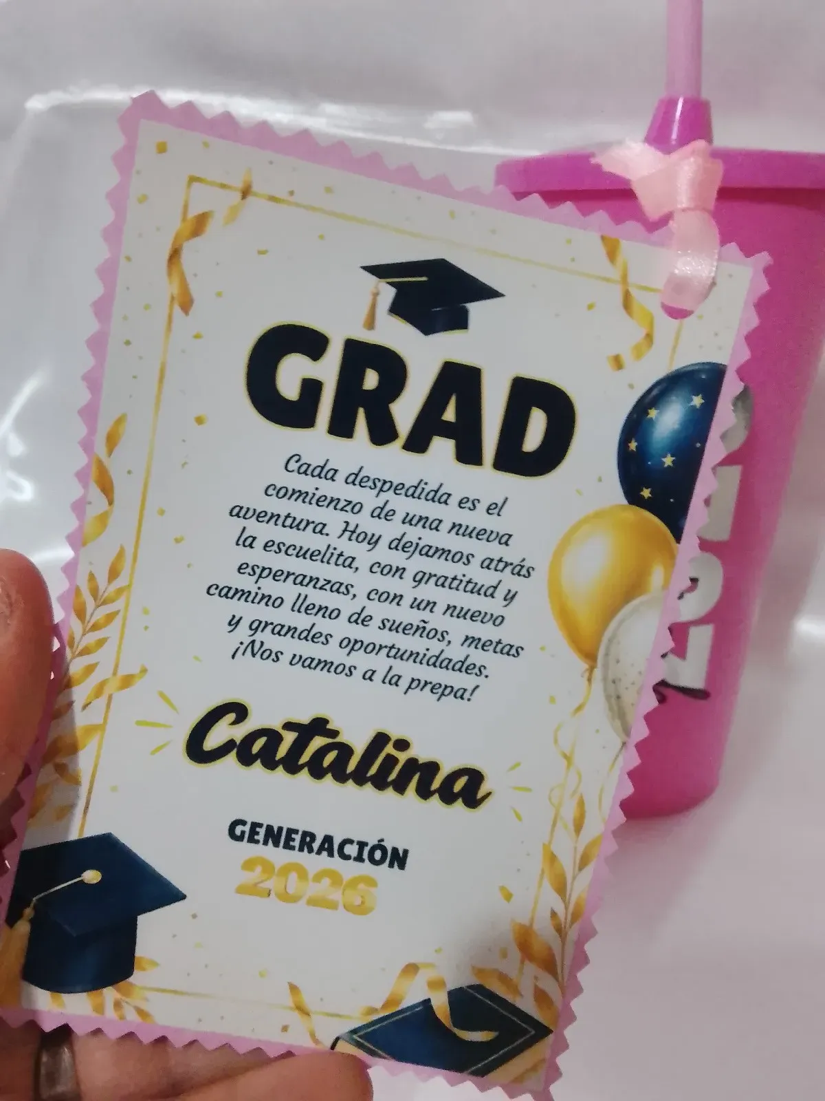 Vaso eco con tarjeta por 10 unidades  2
