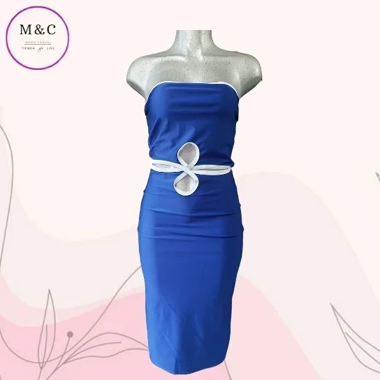 Vestido licra colombiana  2