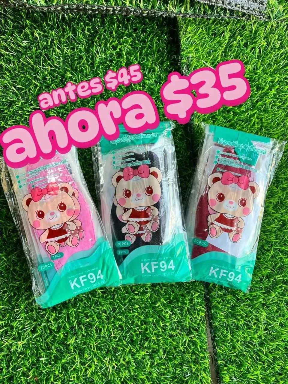 CUBREBOCAS INFANTIL LISO