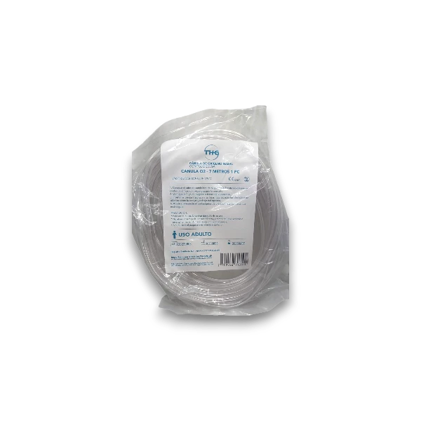 CANULA OXIGENO ADULTO 7 METROS