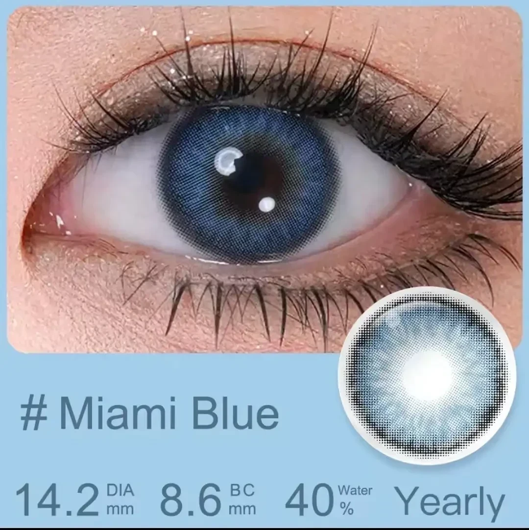 Lentes de contacto - Referencia: Miami Blue 