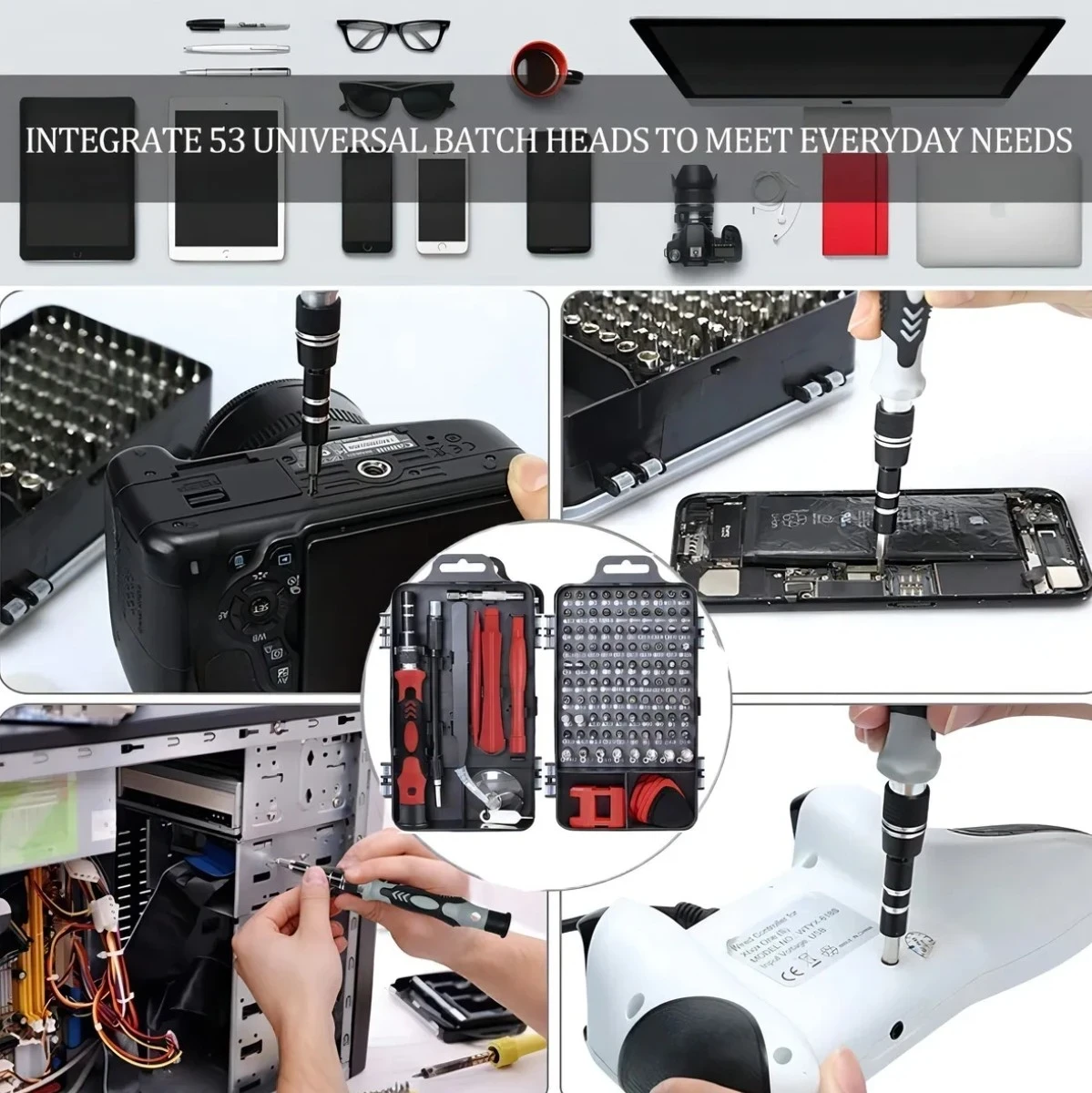Kit herramientas de precision 115 en 1 3