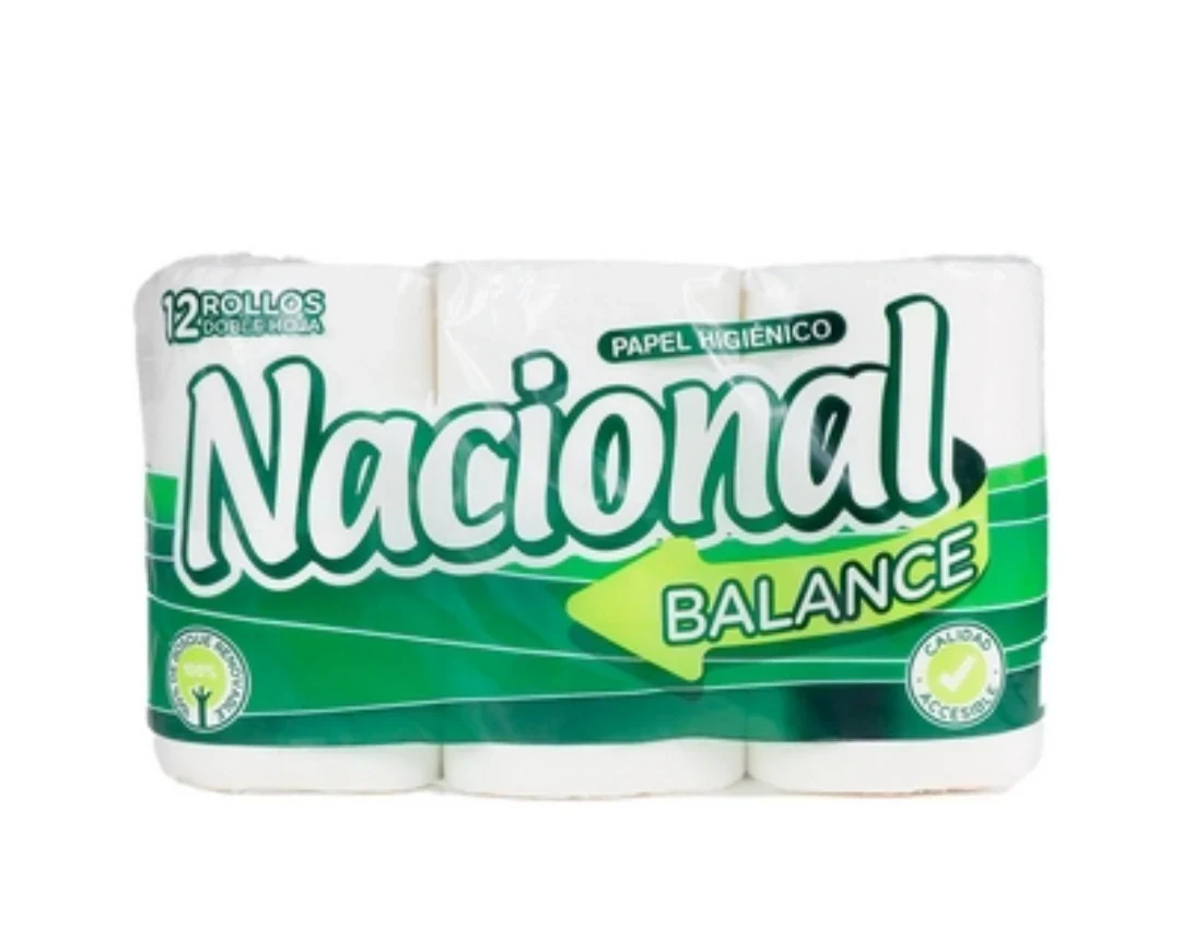 NACIONAL BALANCE DE 12 ROLLOS