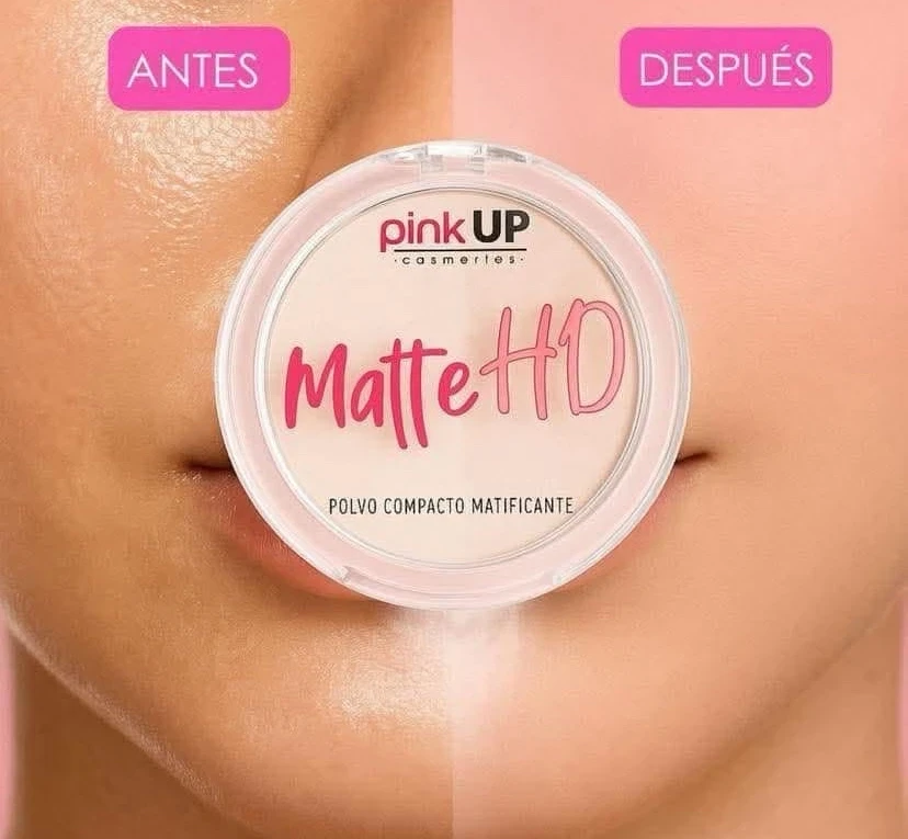 Matte HD polvo matificante pink up 4