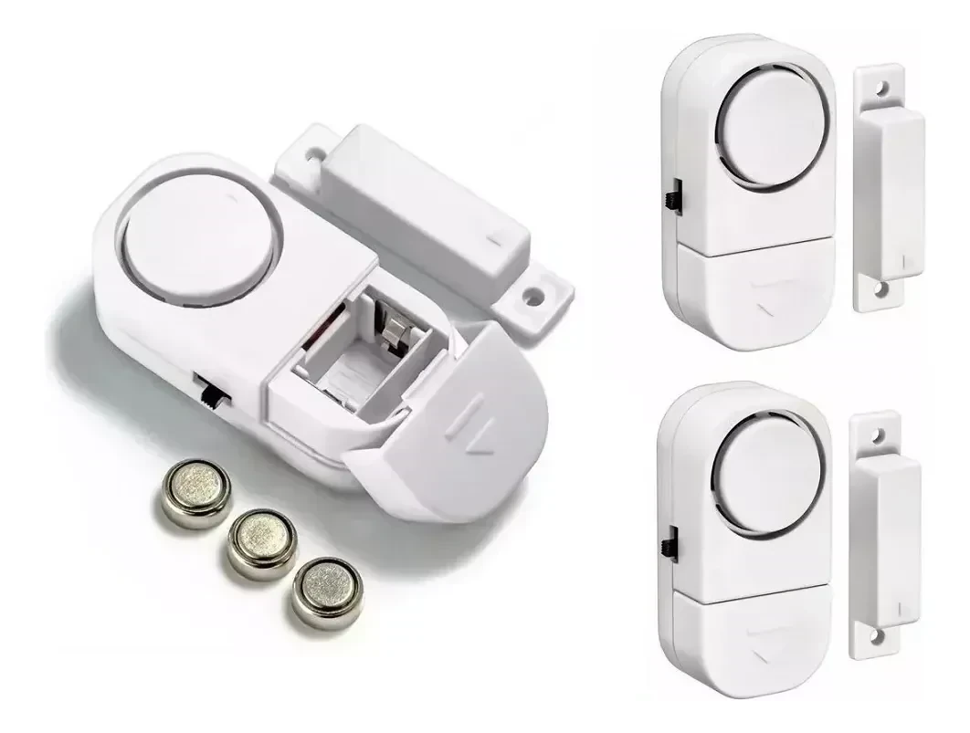 Pack X 3, Alarmas Para Puerta Ventana Con Sensor Magnético 90db 2