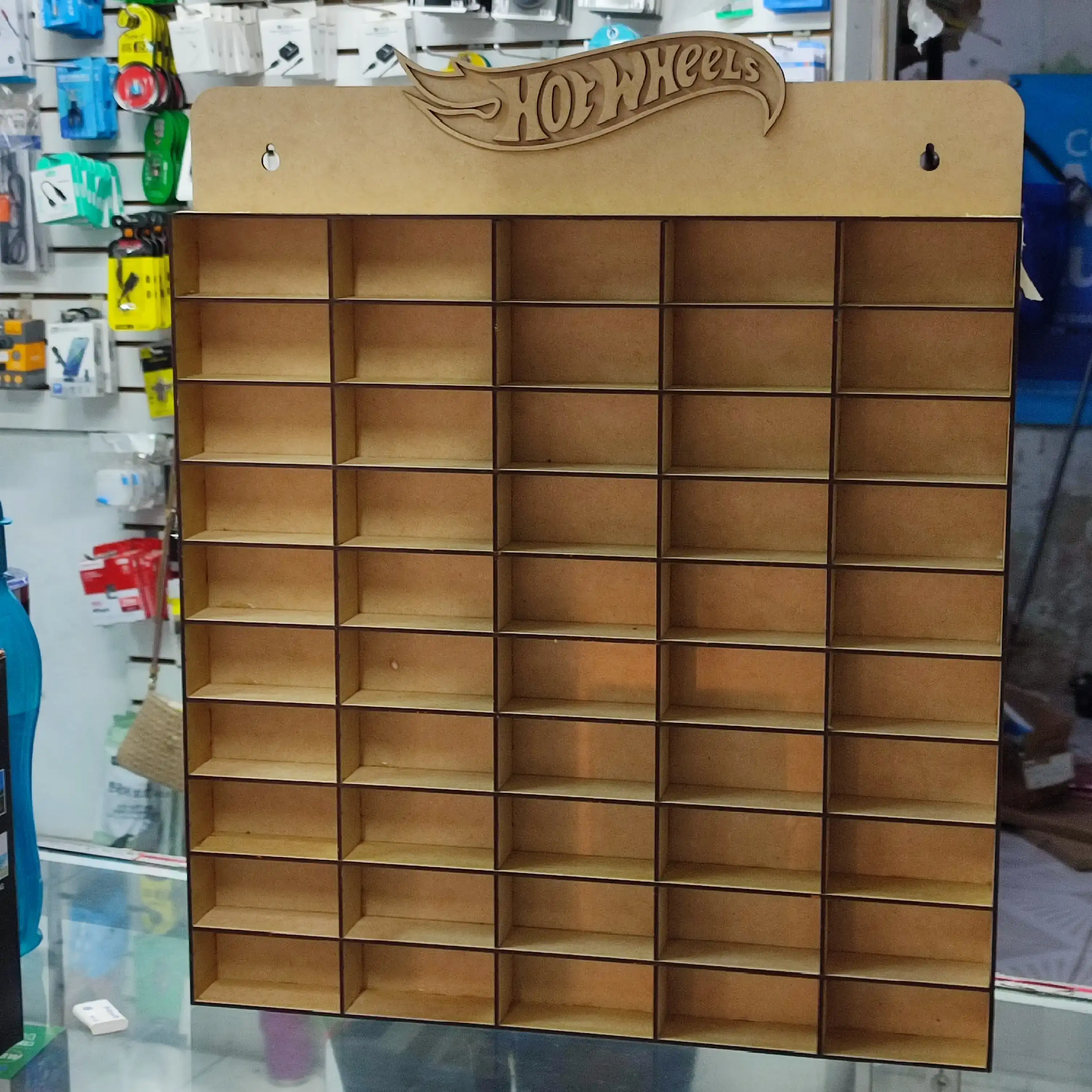 Coleccionador hotwheels para 50 piezas 