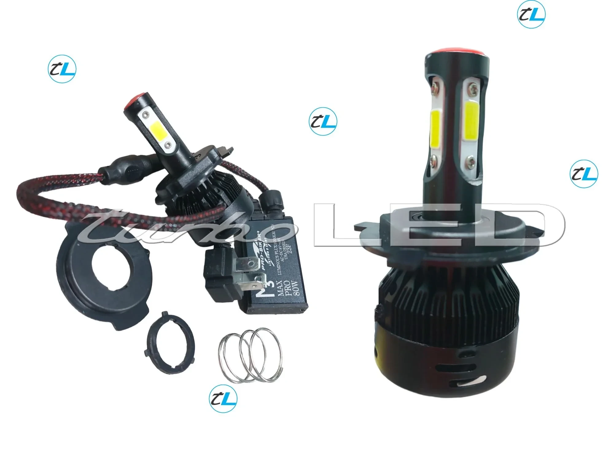 LED FARO MOTO H4 (501014)