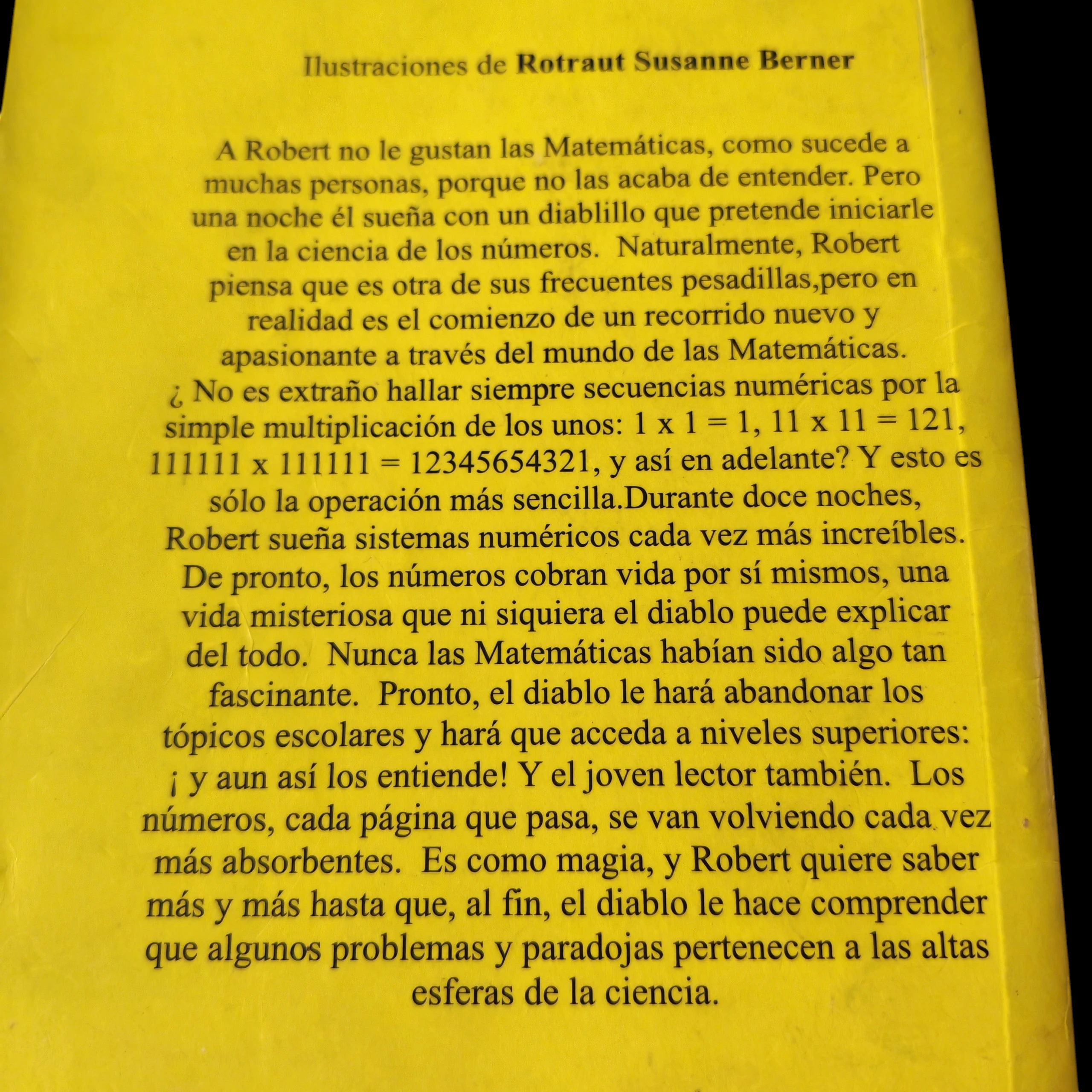 El diablo de los números, Hans Magnus Enzensberger usado  4