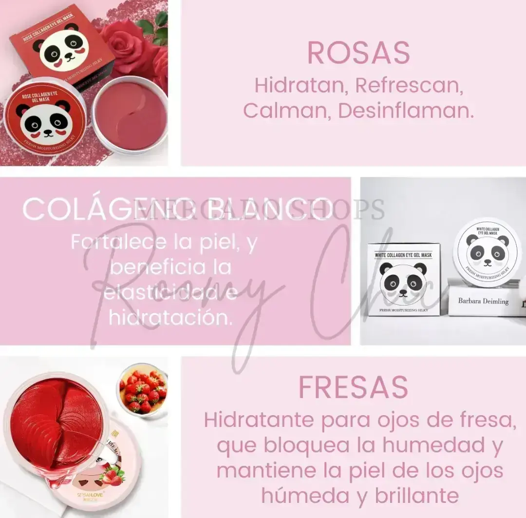 Parche para ojos colageno 4