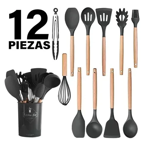 Set de utensilios KITCHEN 12 Piezas 5