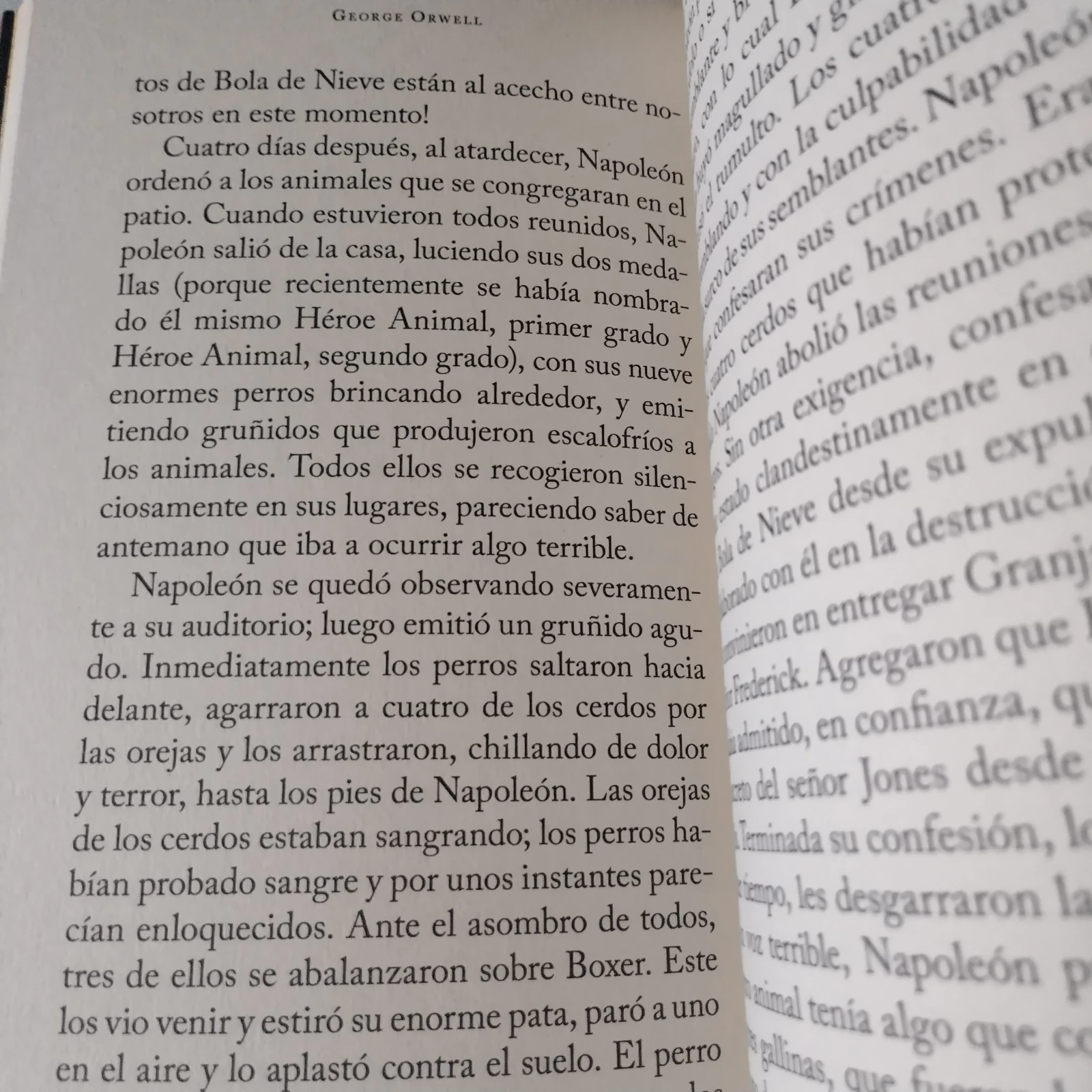 Rebelión en la granja, George Orwell, nuevo 3