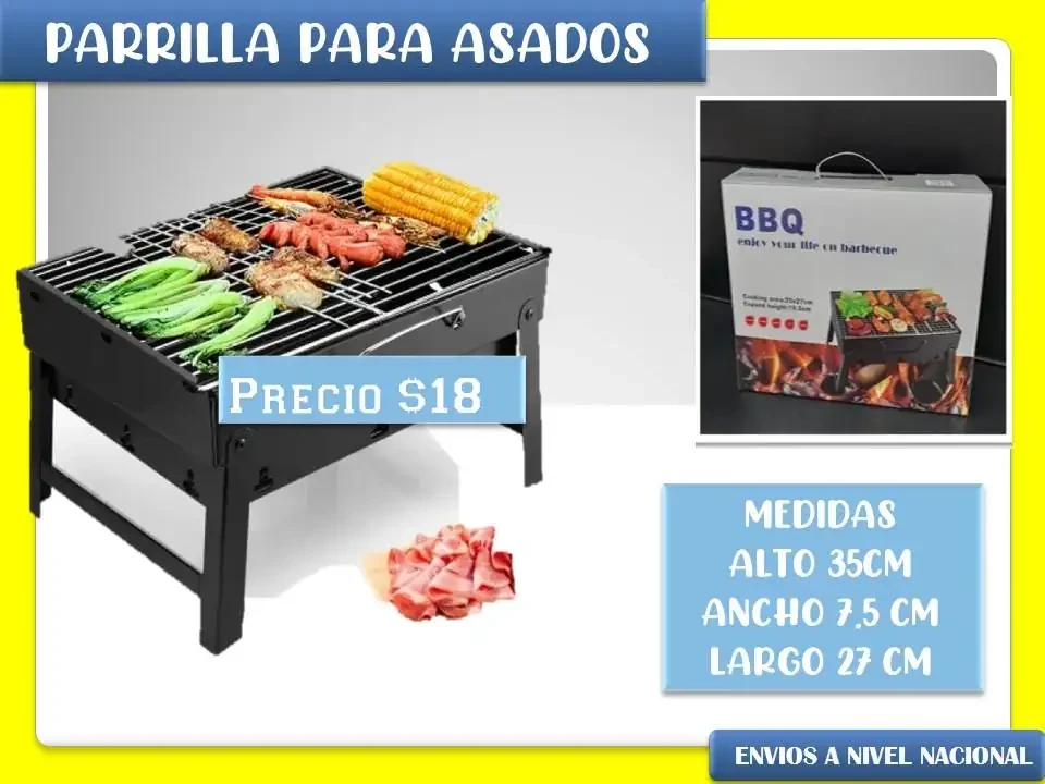 Parrilla metalica para asados 