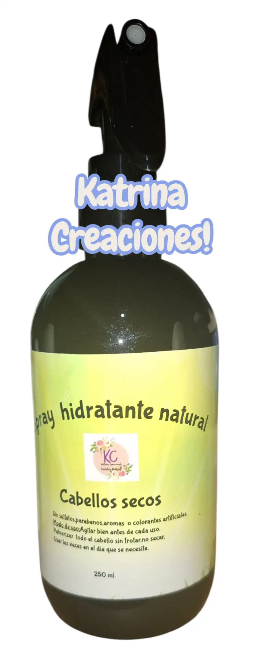 Spray hidratante natural pelo seco a muy seco 2
