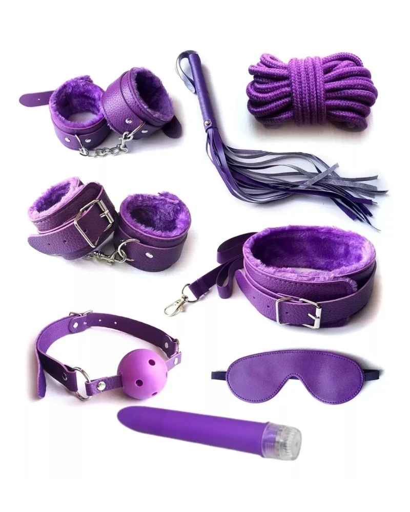 KIT 7 PIEZAS + BALA VIOLETA