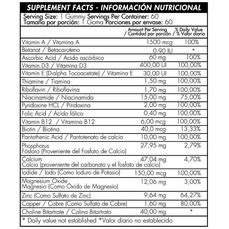 Vitaton kids Multivitamínico para niños 3