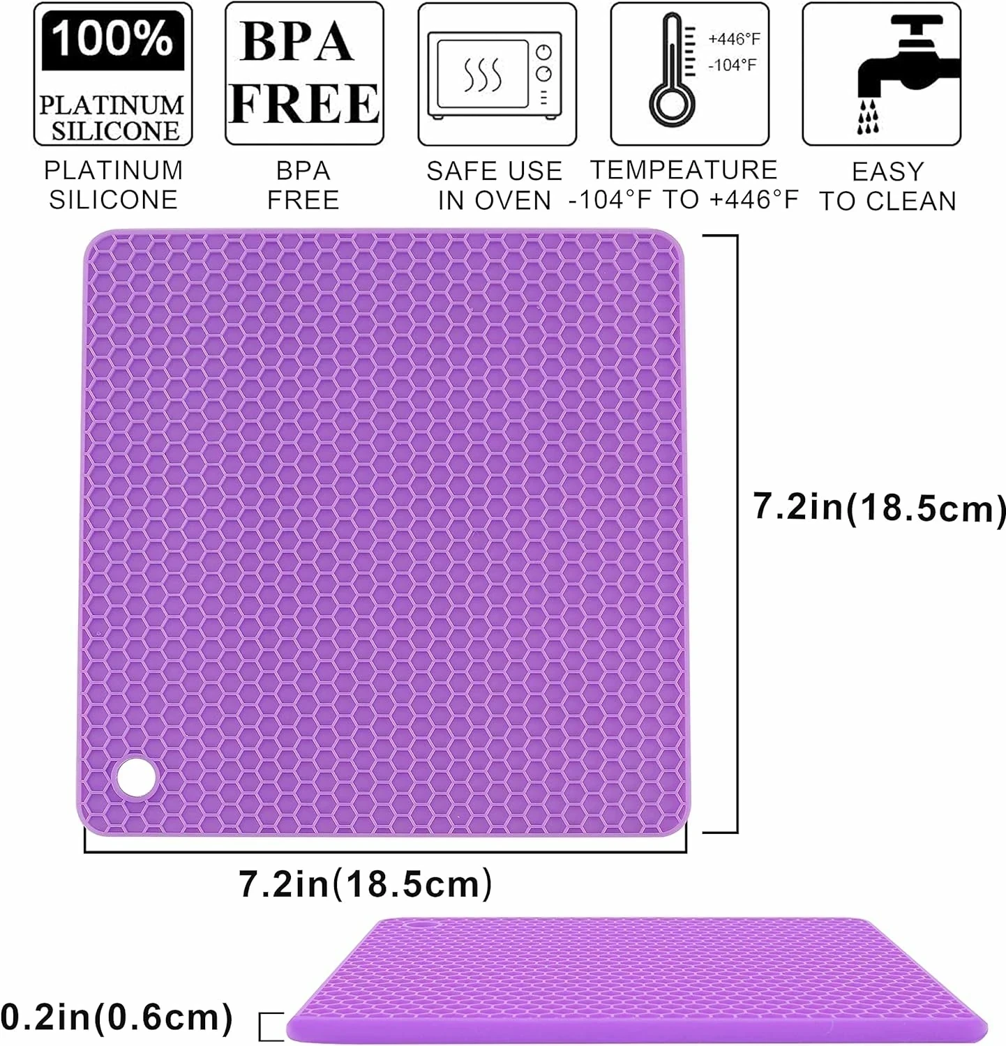 Tapete de silicona resistente al calor ☺️ 4