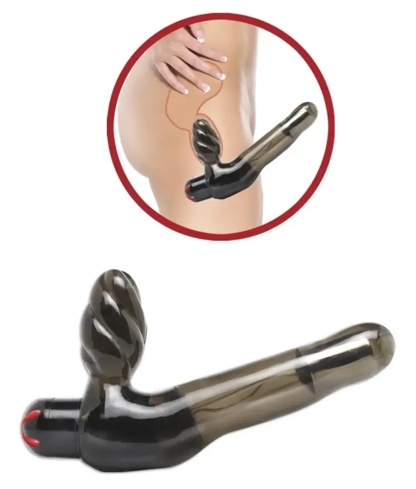 Vibrating Strapless Strap-On 4