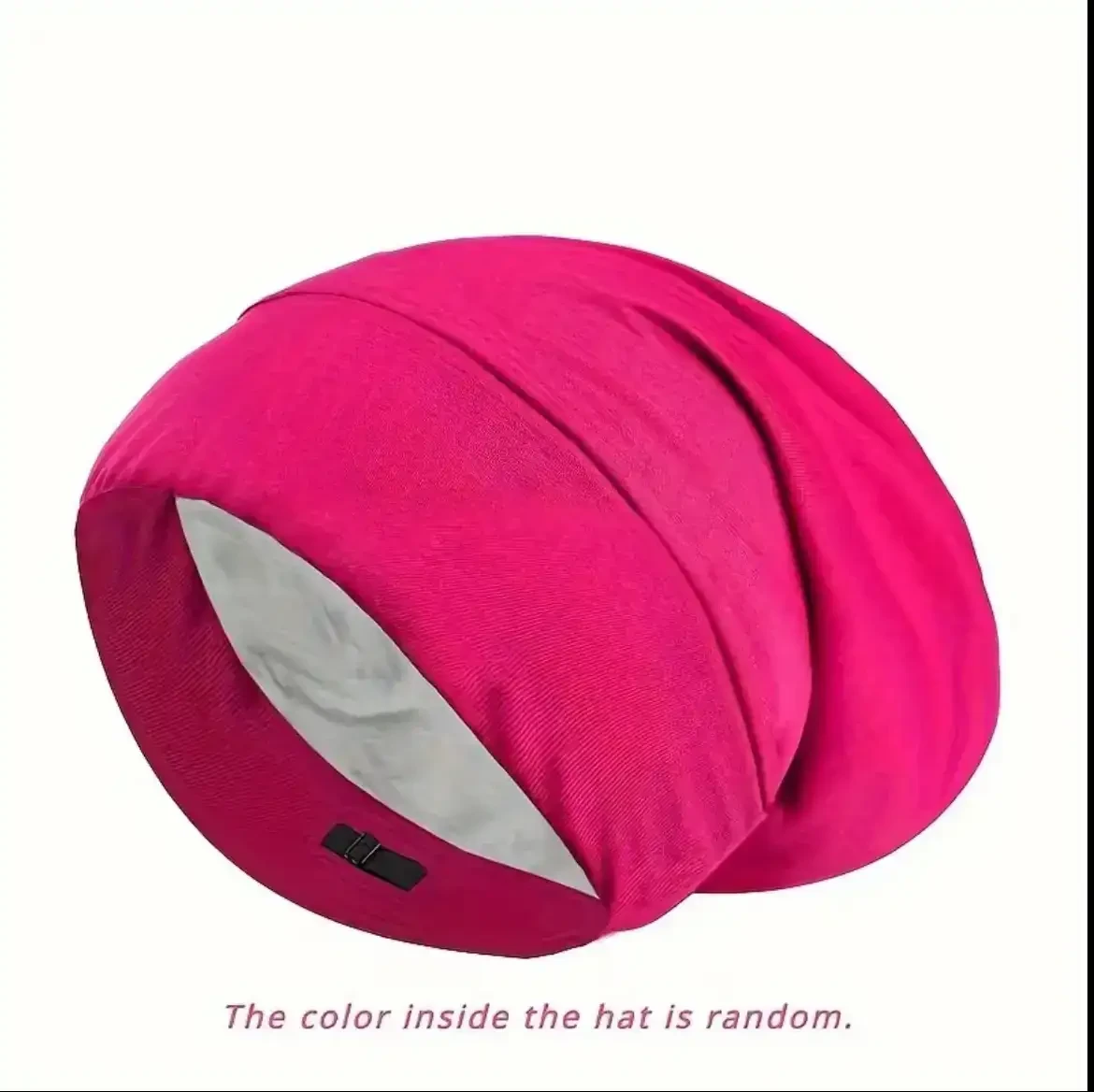 Gorro de saten reversible  2