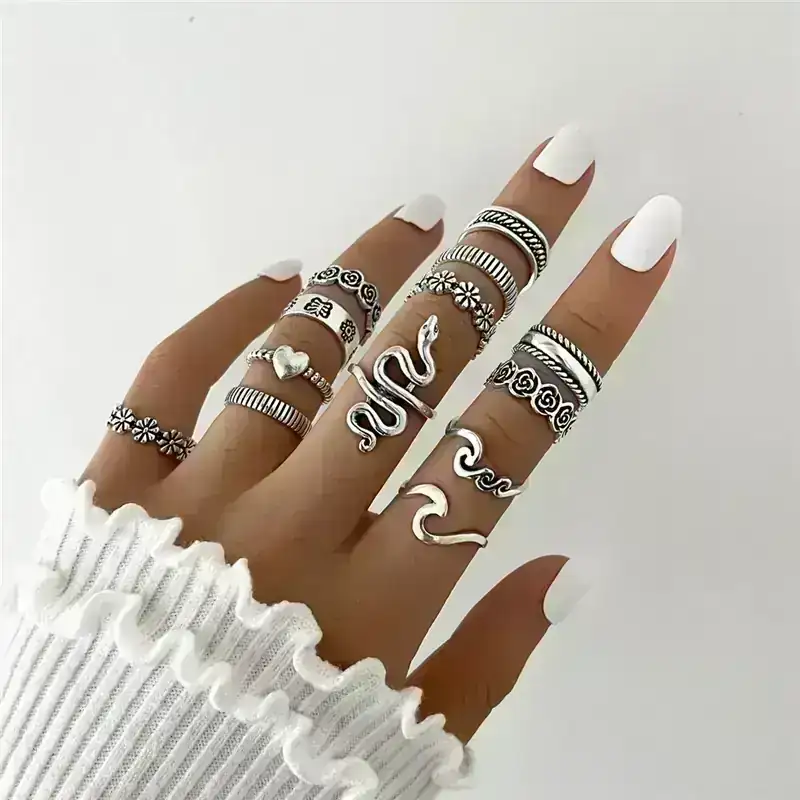 Set x13 Anillos Sesha REF: MA39