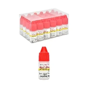 PEGAMENTO PARA UNAS TAPA ROJA NAIL GLUE 3G FAVOR BEAUTY