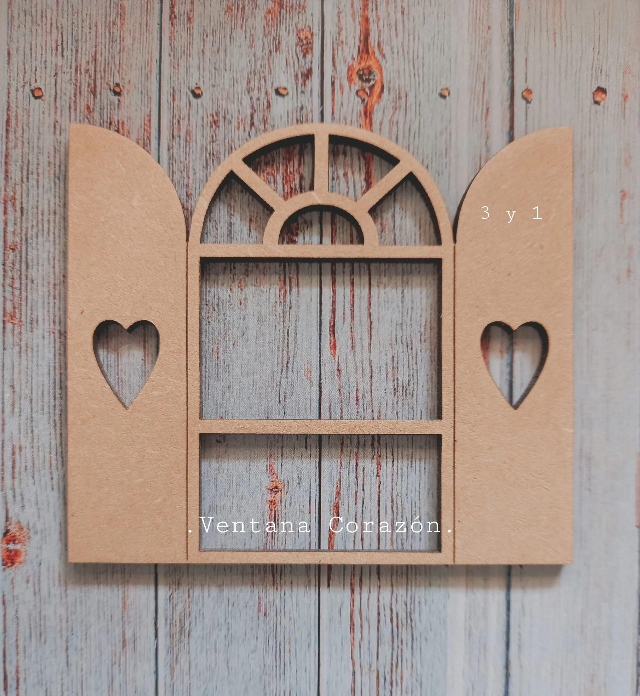 FIGURA VENTANA CORAZÓN