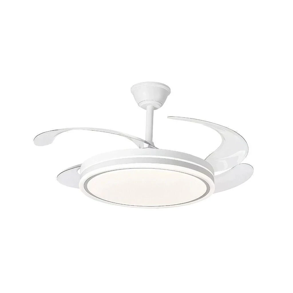 VENTILADOR DE TECHO RETRÁCTIL EVVO NEGRO BLANCO ‼️SOLO POR PEDIDOS ‼️  4