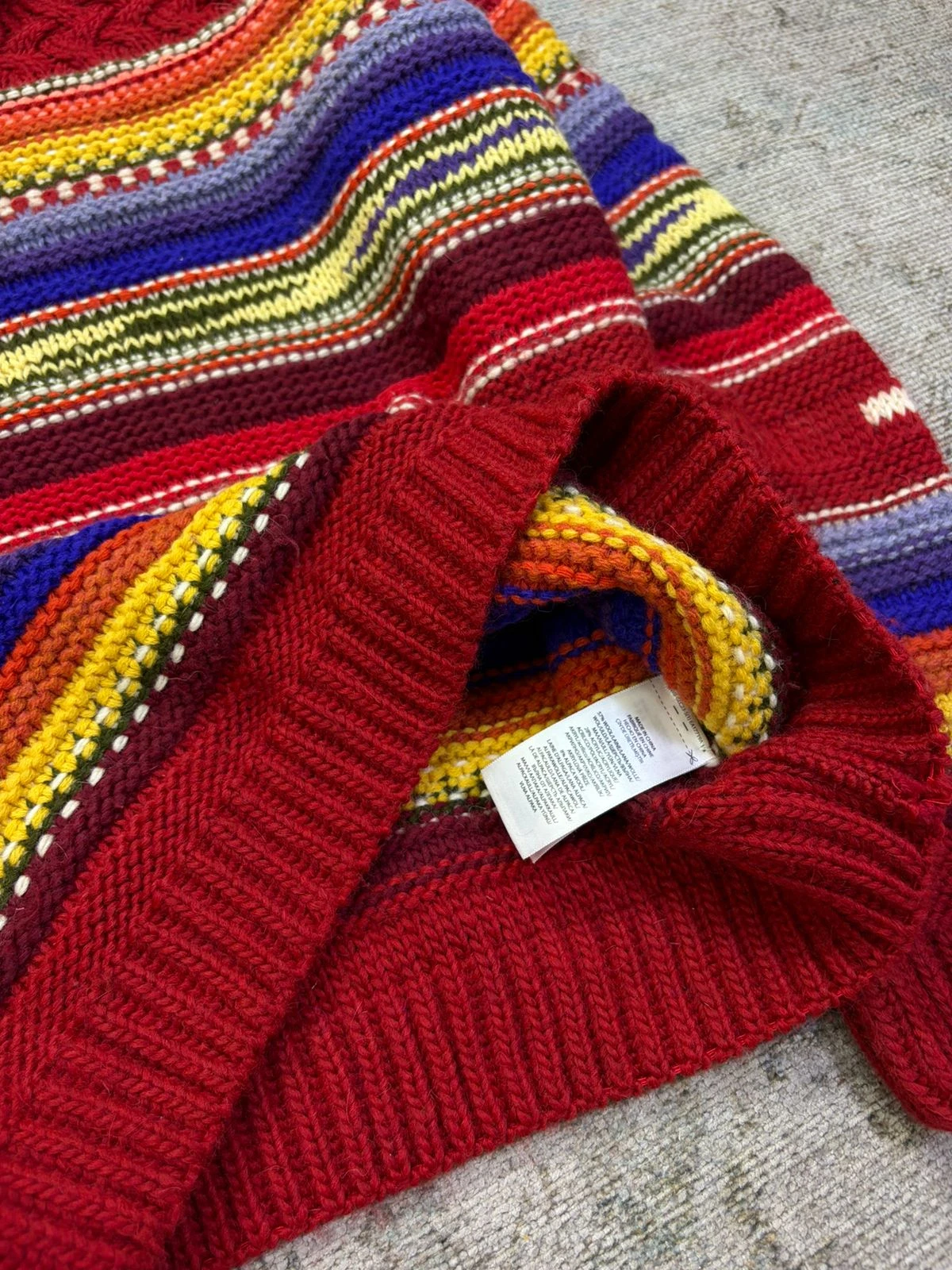 POLO RALPH LAUREN SOUTHWESTERN WOOL-ALPACA SWEATER 3
