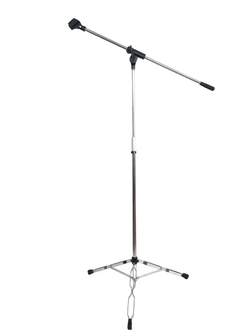 PEDESTAL METÁLICO DE MICROFONO SUPER REFORZADO