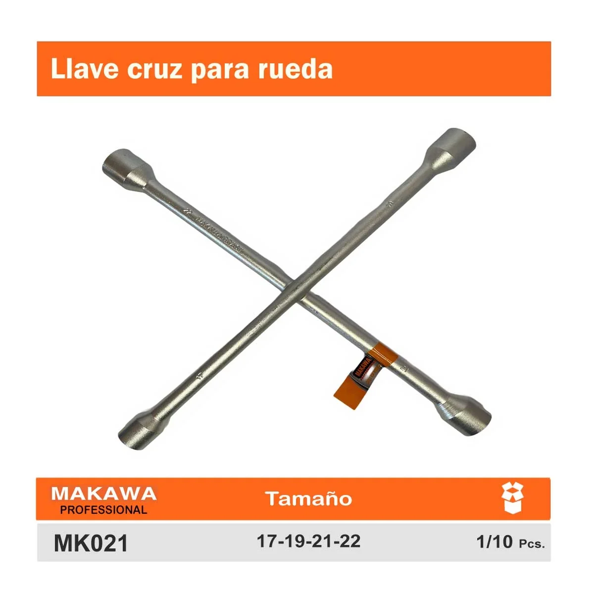 LLAVE CRUZ PARA RUEDA MKW 17-19-21-22
