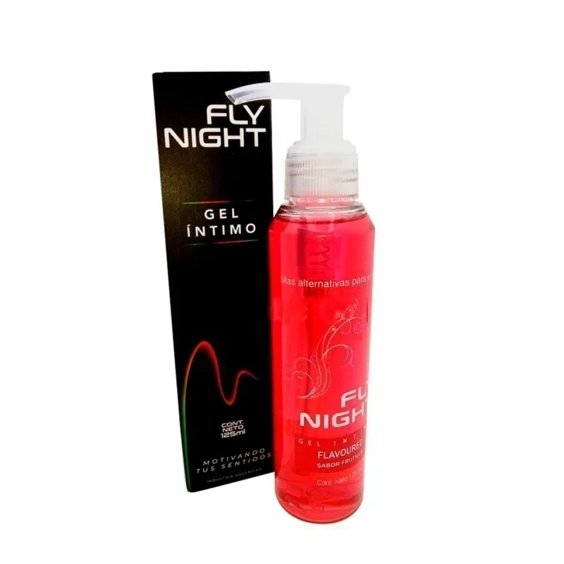 Gel Lubricante Íntimo Flavored Fly Night 125ml