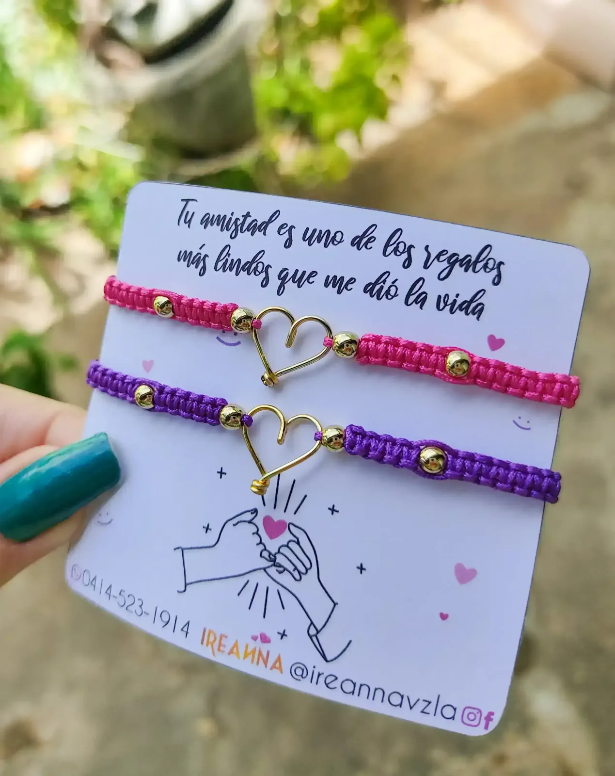 Pulseras Bff 💜💕