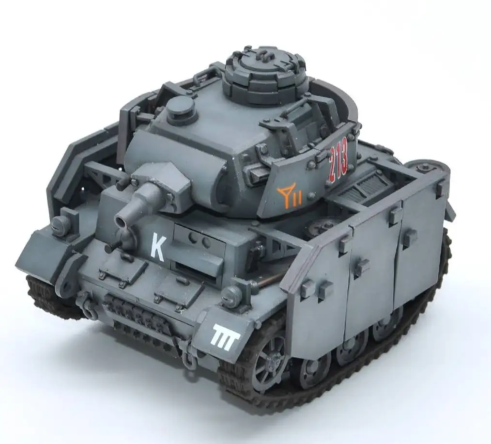 Meng Model World War Toons German Medium Tank Panzer III 2