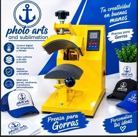 Termofijadora Manual de Gorras