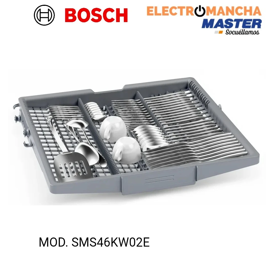 LAVAVAJILLAS BOSCH SMS46KW02E 3 BANDEJA 13 CUB. CLASE E  6